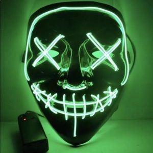 GREEN BRAND NEW NEVER OPENED PURGE MASK